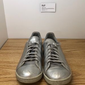 Worn RAF simons x Stan smith silver metallic 11